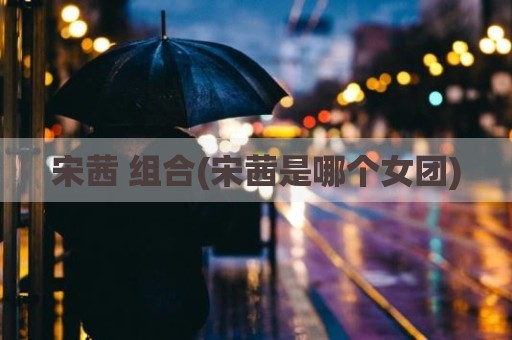 宋茜 组合(宋茜是哪个女团)