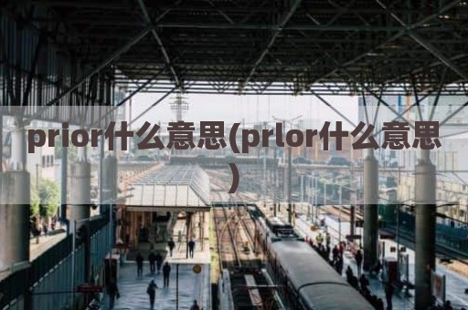 prior什么意思(prlor什么意思)