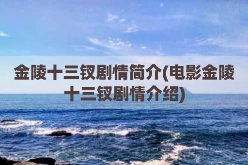 金陵十三钗剧情简介(电影金陵十三钗剧情介绍)