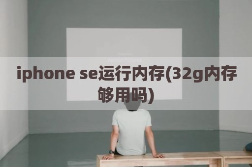 iphone se运行内存(32g内存够用吗)