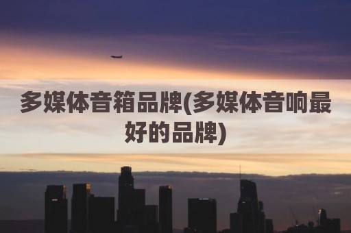 多媒体音箱品牌(多媒体音响最好的品牌)