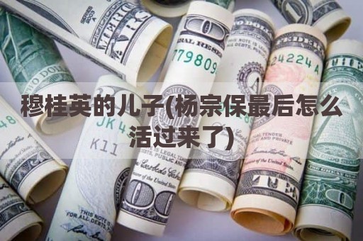 穆桂英的儿子(杨宗保最后怎么活过来了)