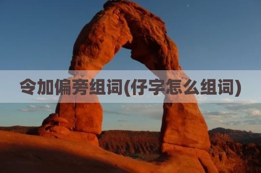 令加偏旁组词(仔字怎么组词)