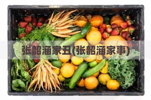 张韶涵家丑(张韶涵家事)