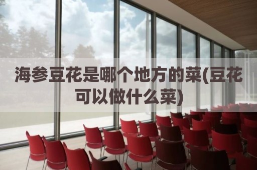 海参豆花是哪个地方的菜(豆花可以做什么菜)