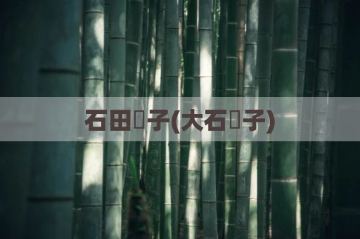 石田燿子(大石竜子)