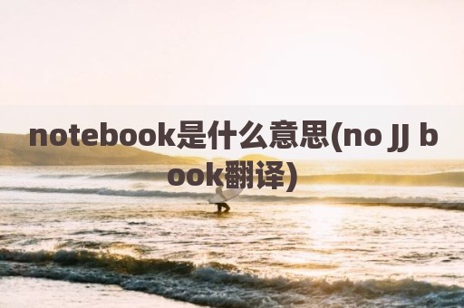 notebook是什么意思(no JJ book翻译)
