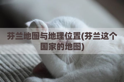 芬兰地图与地理位置(芬兰这个国家的地图)