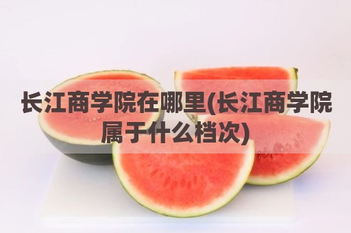 长江商学院在哪里(长江商学院属于什么档次)