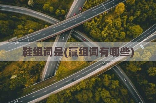 鞋组词是(赢组词有哪些)