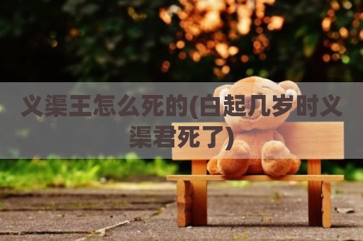 义渠王怎么死的(白起几岁时义渠君死了)