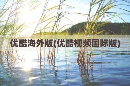 优酷海外版(优酷视频国际版)