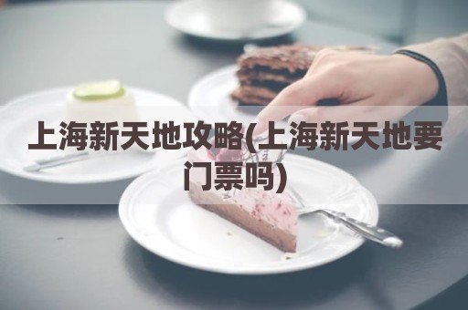 上海新天地攻略(上海新天地要门票吗)