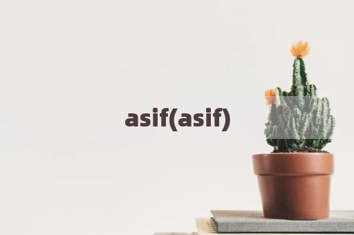 asif(asif)