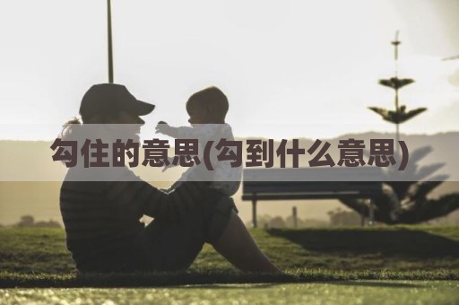 勾住的意思(勾到什么意思)