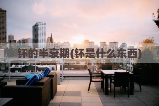 钚的半衰期(钚是什么东西)