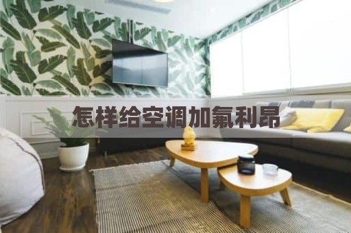 怎样给空调加氟利昂