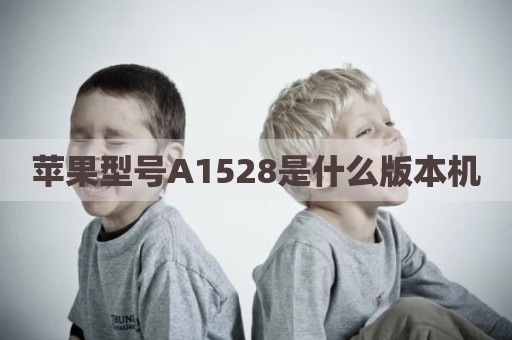 苹果型号A1528是什么版本机