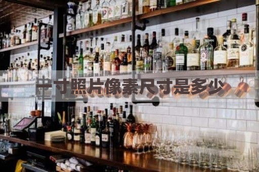一寸照片像素尺寸是多少