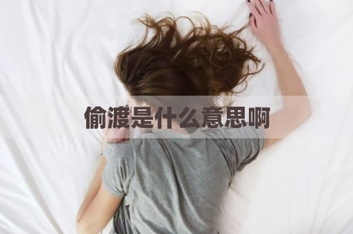 偷渡是什么意思啊