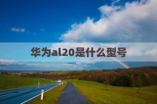 华为al20是什么型号