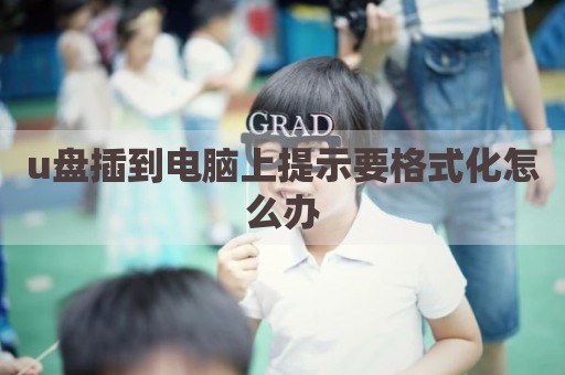 u盘插到电脑上提示要格式化怎么办