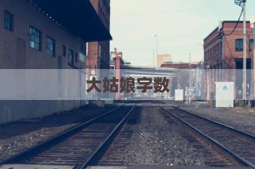 大姑娘字数